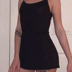 H&M Black Soft Romper